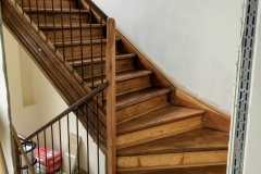 Sanierung einer historischen Treppe (nachher)