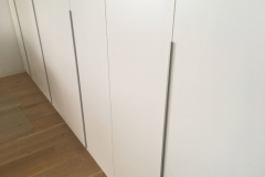 Einbauschrank, Griffleisten